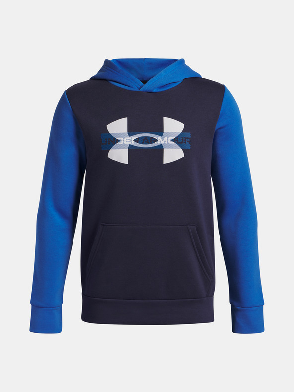 Under Armour Fiú felső Under Armour UA Rival Flc Cblck Grphc HD-BLU