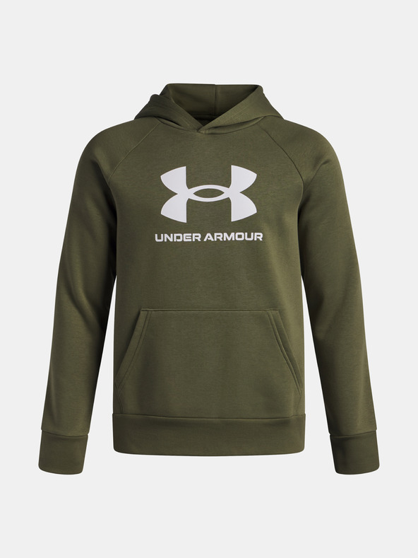Under Armour Fiú felső Under Armour UA Rival Fleece BL Hoodie-GRN