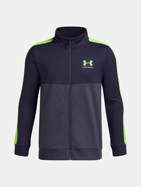 Under Armour Fiú szett Under Armour UA Rival CB Knit Track Suit-GRY