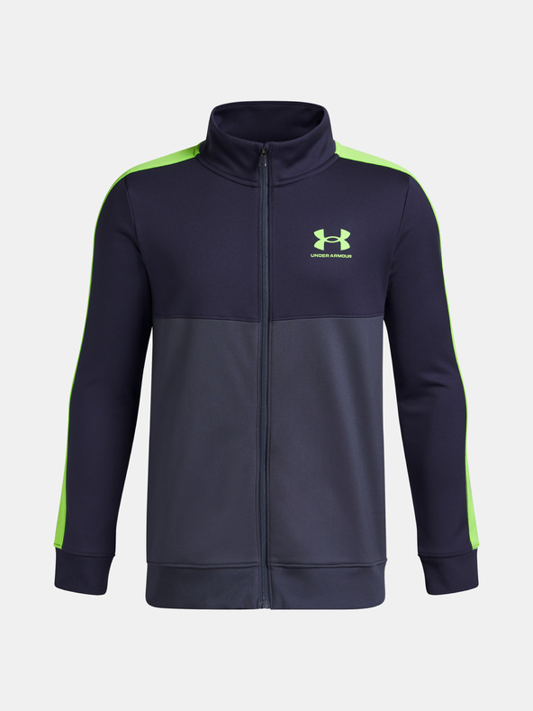 Under Armour Fiú szett Under Armour UA Rival CB Knit Track Suit-GRY