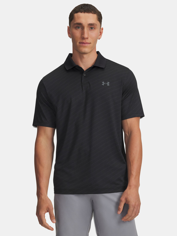 Under Armour Férfi póló Under Armour UA Matchplay Printed Polo-BLK
