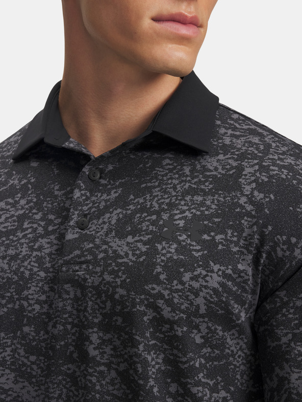 Under Armour Férfi póló Under Armour UA Playoff 3.0 Printed Polo-BLK