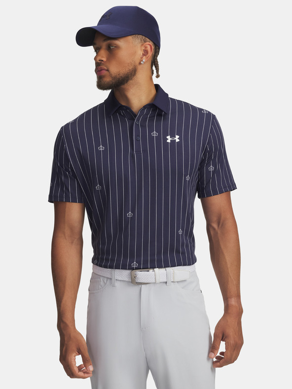 Under Armour Férfi póló Under Armour UA Playoff 3.0 Printed Polo-BLU