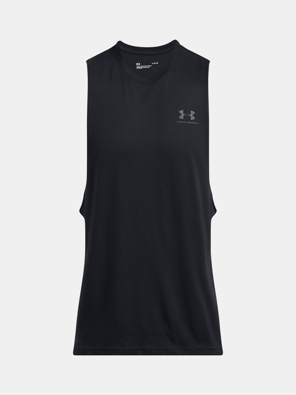 Under Armour Férfi atlétatrikó Under Armour UA LEFT CHEST CUT OFF TANK-BLK