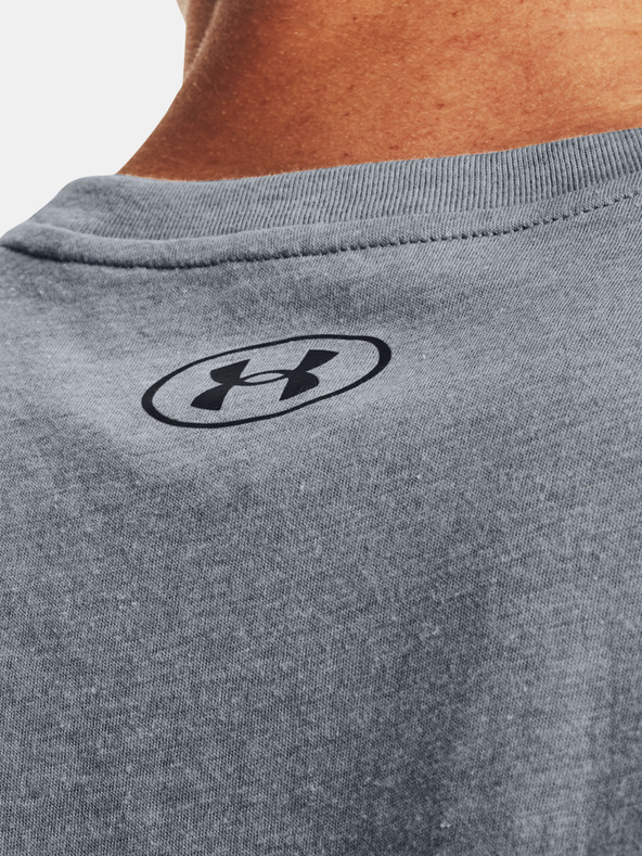 Under Armour Férfi atlétatrikó Under Armour UA LEFT CHEST CUT OFF TANK-GRY