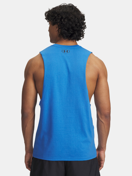 Under Armour Férfi atlétatrikó Under Armour UA LEFT CHEST CUT OFF TANK-BLU