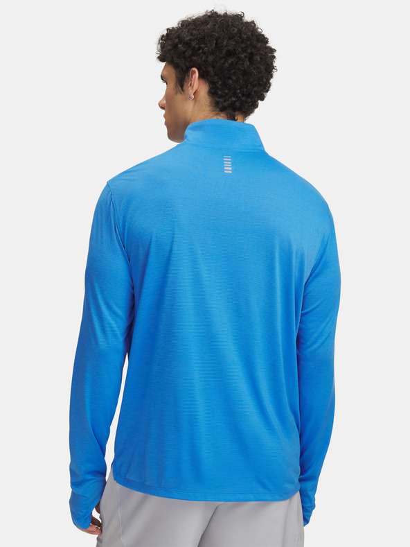 Under Armour Férfi póló Under Armour UA LAUNCH 1/4 ZIP-BLU