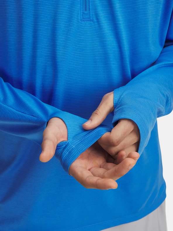 Under Armour Férfi póló Under Armour UA LAUNCH 1/4 ZIP-BLU