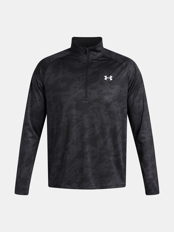 Under Armour Férfi póló Under Armour UA Tech 2.0 1/2 Zip-BLK