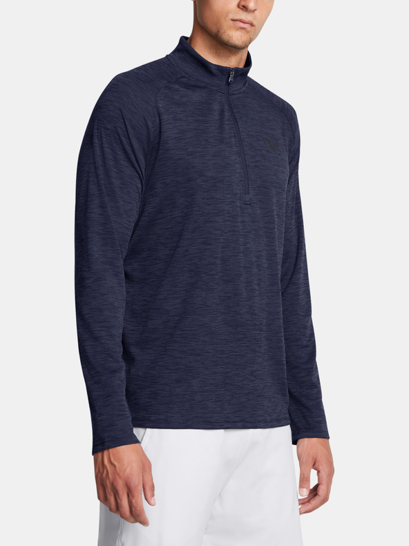 Under Armour Férfi póló Under Armour UA Tech Textured 1/2 Zip-BLU