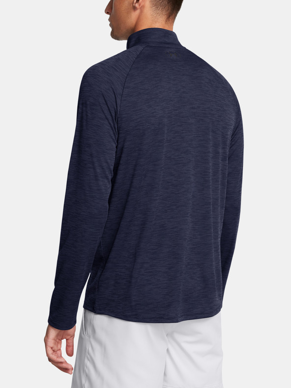 Under Armour Férfi póló Under Armour UA Tech Textured 1/2 Zip-BLU