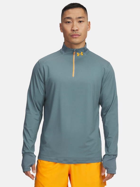 Under Armour Férfi póló Under Armour UA LAUNCH PRO 1/4 ZIP-BLU
