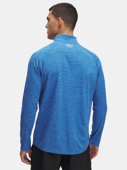 Under Armour Férfi póló Under Armour UA Tech Textured 1/2 Zip-BLU