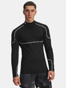 Under Armour Férfi póló Under Armour Cold Weather Grid LS Mock-BLK