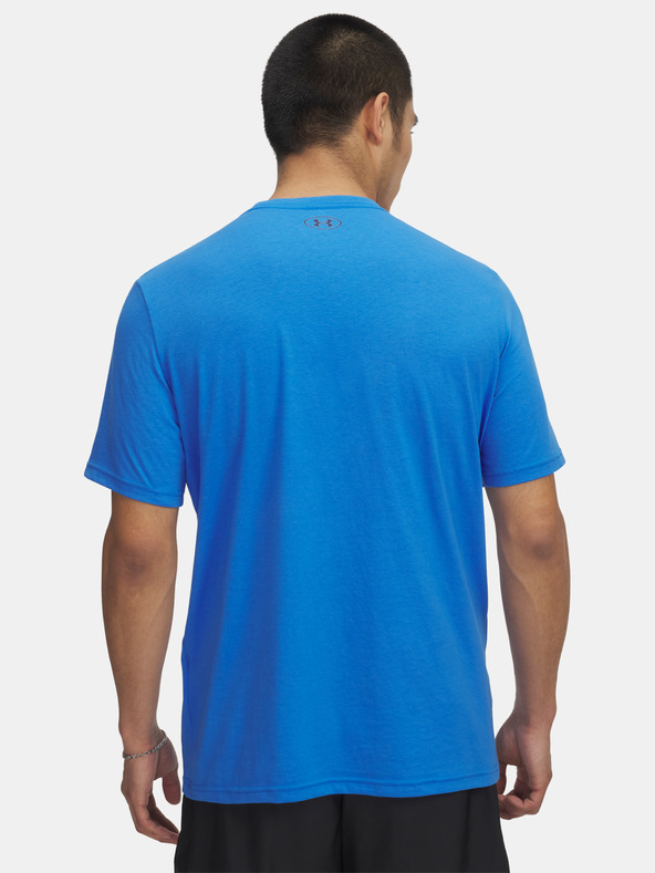 Under Armour Férfi póló Under Armour UA COLLEGE CREST LOGO SS-BLU