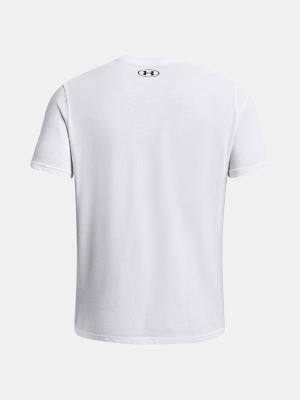 Under Armour Férfi póló Under Armour UA CAMO CHEST STRIPE SS-WHT