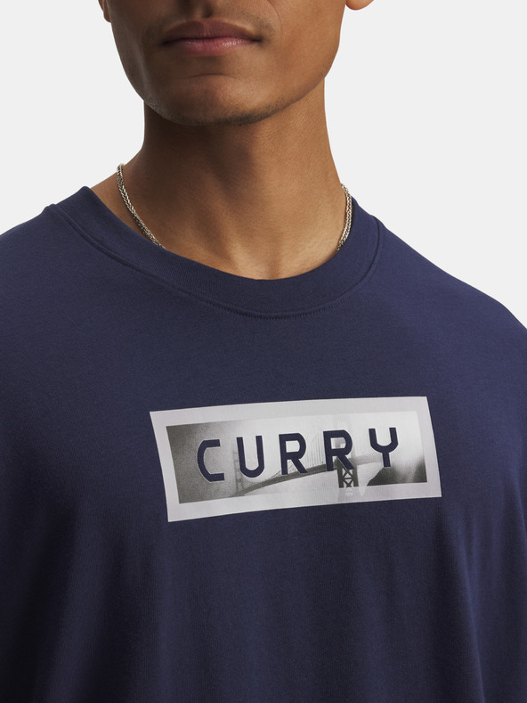 Under Armour Férfi póló Under Armour Curry Trend Tee 1-BLU