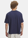 Under Armour Férfi póló Under Armour UA HWT WOVEN LABEL SS-BLU