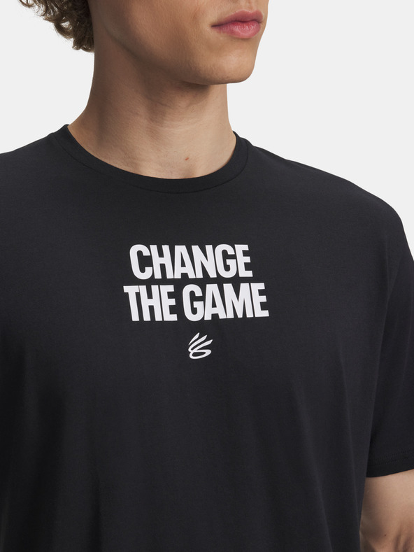 Under Armour Férfi póló Under Armour Curry Playable Tee 1-BLK
