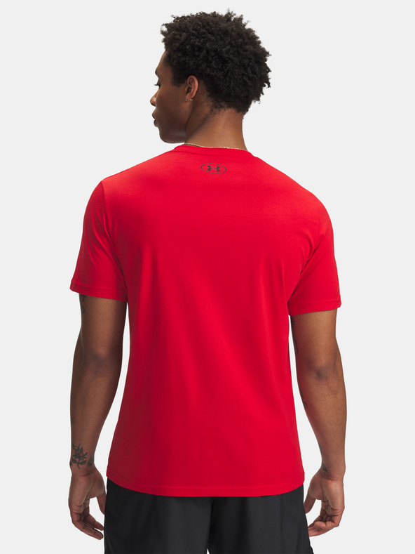 Under Armour Férfi póló Under Armour UA GL FOUNDATION UPDATE SS-RED