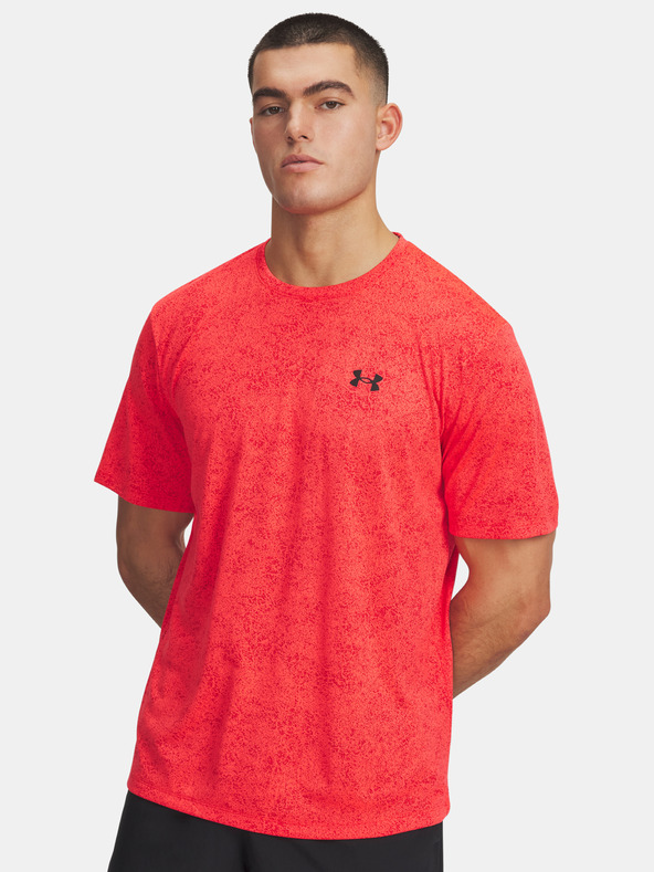 Under Armour Férfi póló Under Armour UA Tech Tee Pixelate-RED