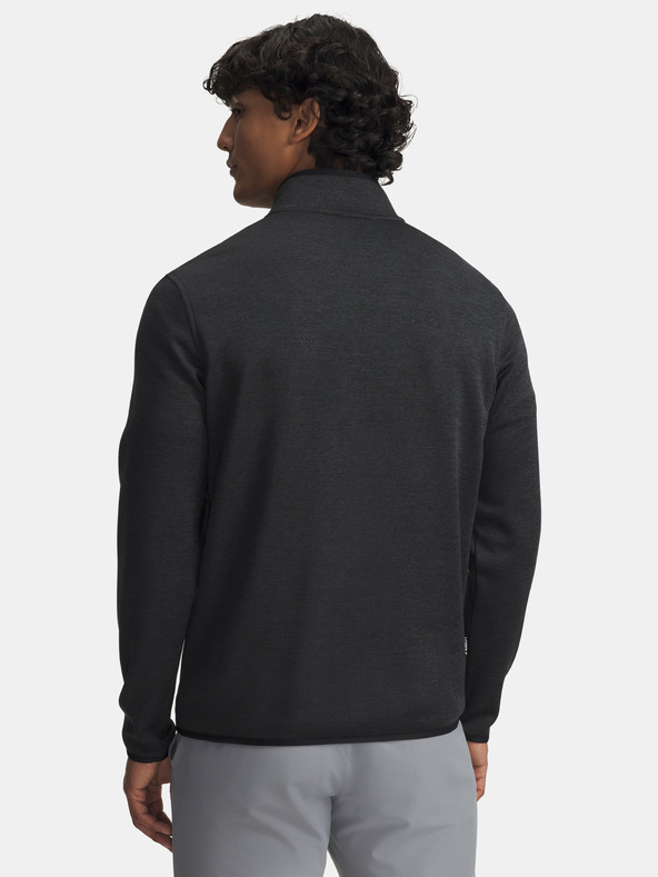 Under Armour Férfi dzseki Under Armour UA Drive Sweaterfleece FZ-BLK