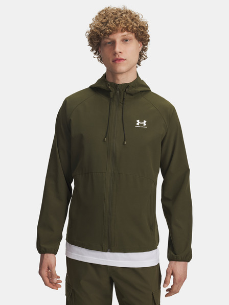 Under Armour Férfi dzseki Under Armour UA Vibe Woven Jacket-GRN