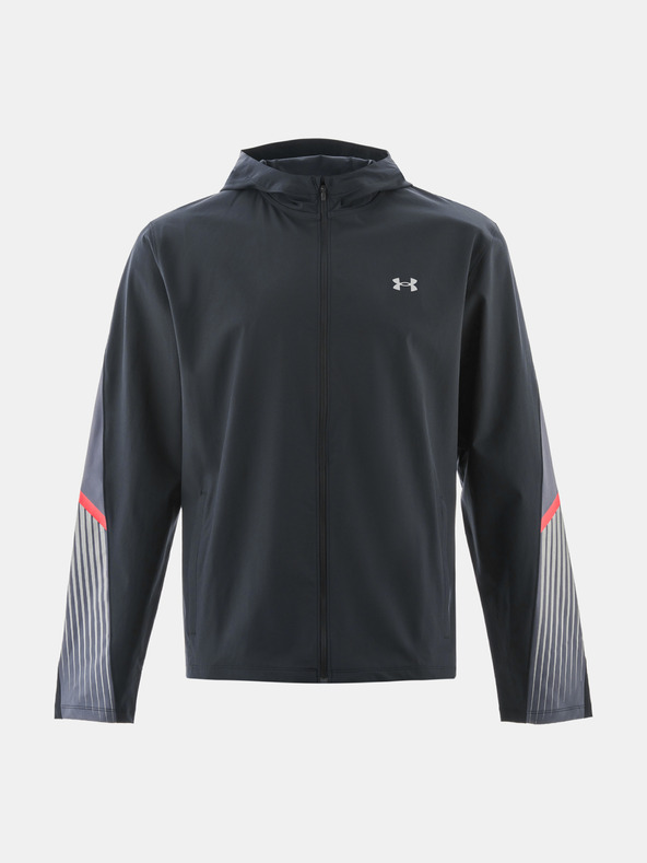 Under Armour Férfi dzseki Under Armour UA Velociti Storm Hooded Jkt-BLK