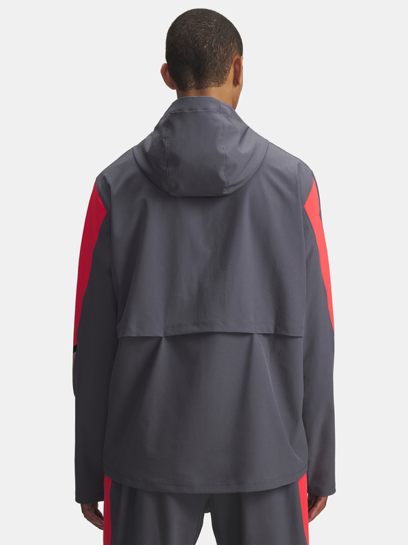 Under Armour Férfi dzseki Under Armour UA Velociti Storm Hooded Jkt-GRY