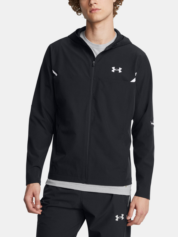 Under Armour Férfi dzseki Under Armour Vanish Woven Utility Jacket-BLK