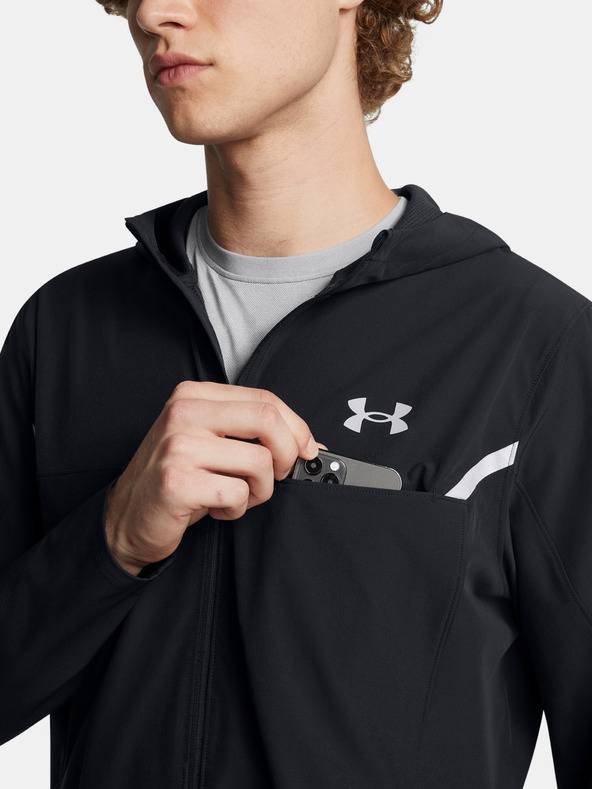 Under Armour Férfi dzseki Under Armour Vanish Woven Utility Jacket-BLK