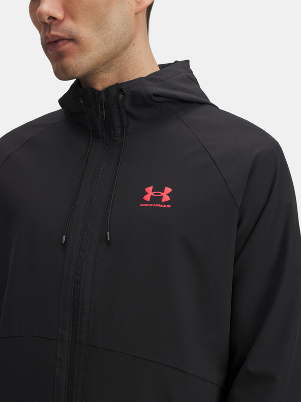 Under Armour Férfi dzseki Under Armour UA Vibe Woven Jacket-BLK