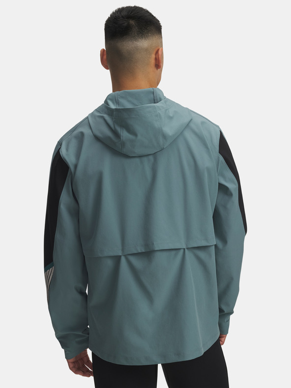Under Armour Férfi dzseki Under Armour UA Velociti Storm Hooded Jkt-BLU