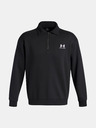Under Armour Férfi dzseki Under Armour UA Icon Flc Collar 1/4 Zip-BLK
