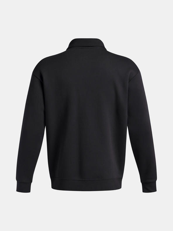 Under Armour Férfi dzseki Under Armour UA Icon Flc Collar 1/4 Zip-BLK