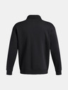 Under Armour Férfi dzseki Under Armour UA Icon Flc Collar 1/4 Zip-BLK