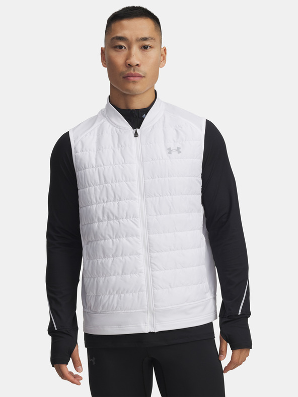 Under Armour Férfi mellény Under Armour UA Launch Insulated Vest-WHT