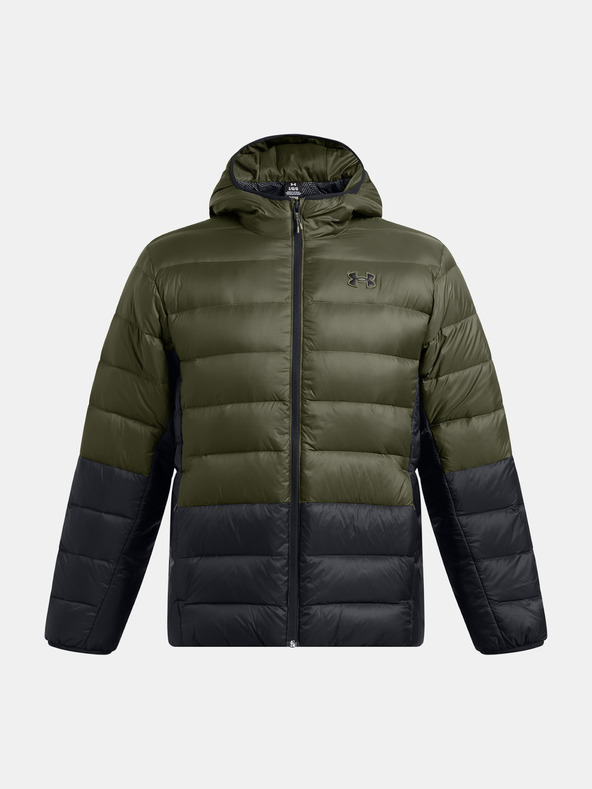 Under Armour Férfi dzseki Under Armour LEGEND DOWN HOODED JACKET-GRN