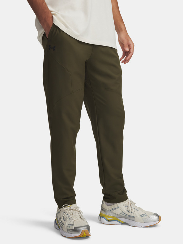 Under Armour Férfi sportnadrág Under Armour UA Unstoppable Tapered Pants-GRN