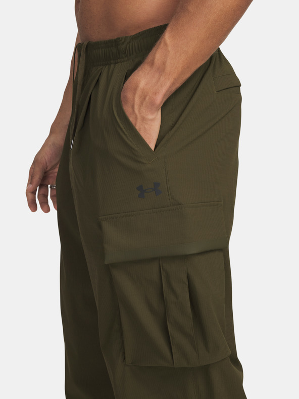 Under Armour Férfi sportnadrág Under Armour UA UNSTPBLE TXTR WOVEN CARGO-GRN