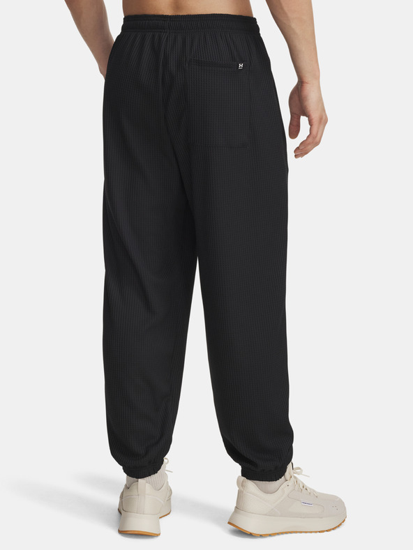 Under Armour Férfi melegítők Under Armour UA Rival Waffle Jogger-BLK
