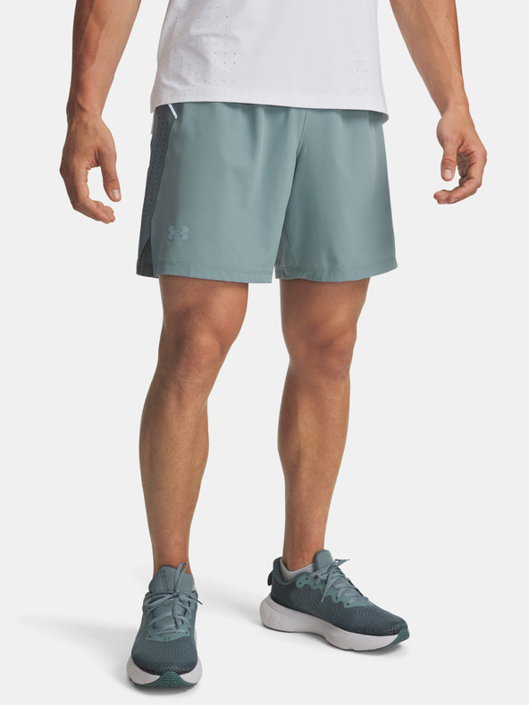 Under Armour Férfi rövidnadrágok Under Armour UA LAUNCH PRO 7'' SHORTS-GRN