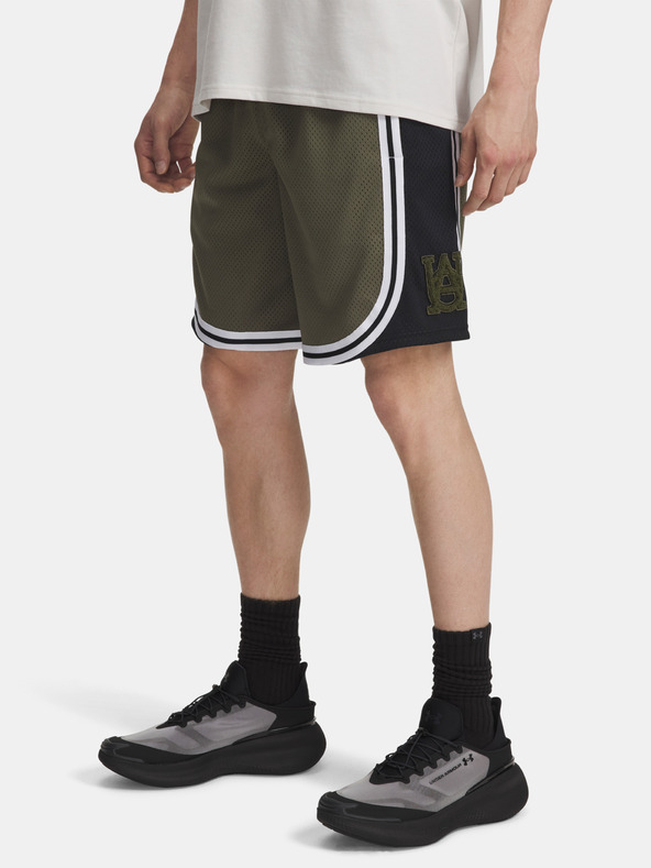 Under Armour Férfi rövidnadrágok Under Armour UA M Courtside Short-GRN