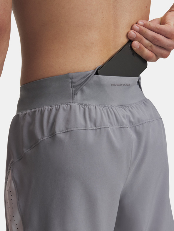 Under Armour Férfi rövidnadrágok Under Armour UA LAUNCH PRO 7'' SHORTS-GRY