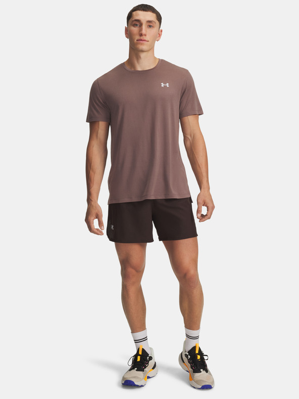 Under Armour Férfi rövidnadrágok Under Armour UA TRAIL RUN LAUNCH SHORTS-BRN