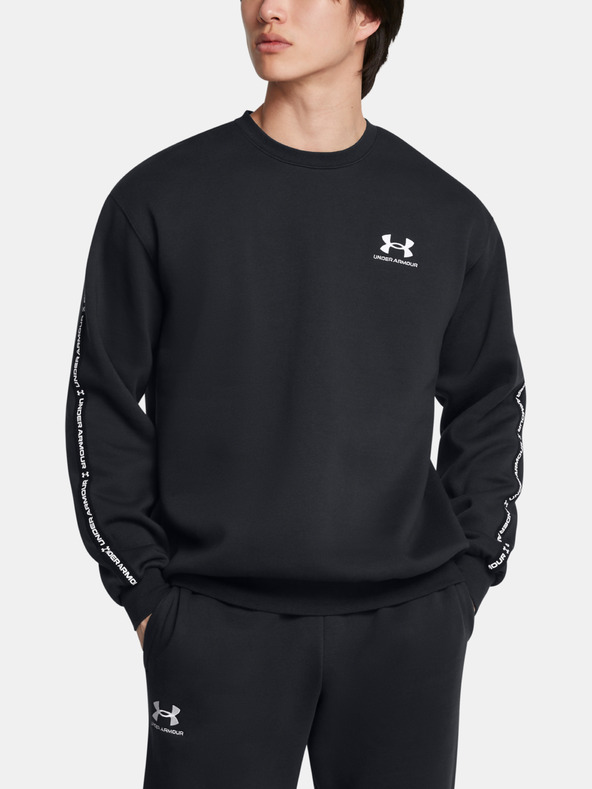Under Armour Férfi felső Under Armour UA Icon Fleece Crew Taping