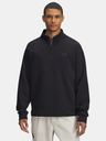 Under Armour Férfi felső Under Armour UA Unstoppable Flc Half Zip-BLK