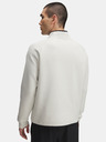 Under Armour Férfi felső Under Armour UA Unstoppable Flc Half Zip-WHT