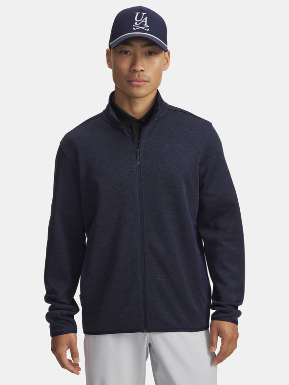 Under Armour Férfi felső Under Armour UA Drive Sweaterfleece FZ-BLU