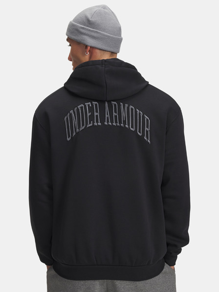 Under Armour Férfi felső Under Armour UA Icon Flc Graphic Top-BLK